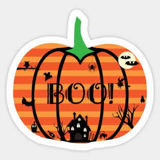 BOO! Sticker